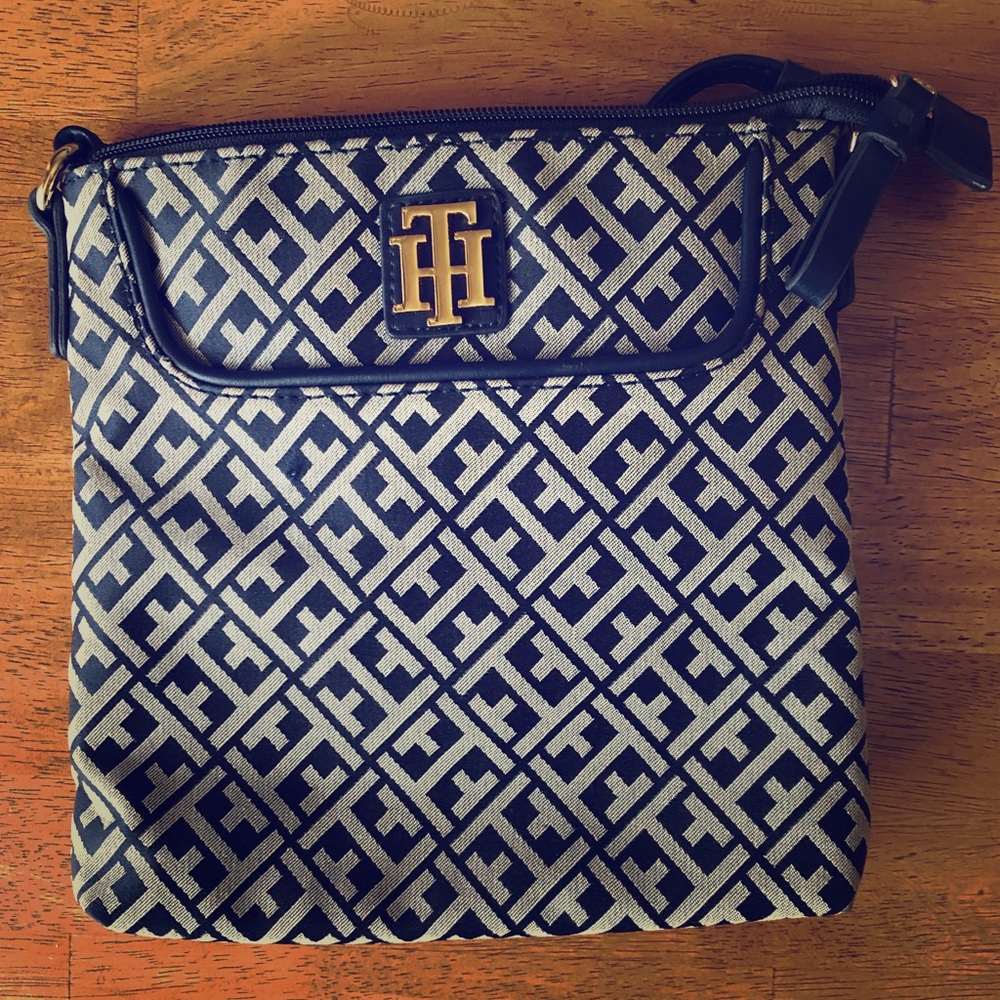 Tommy Hilfiger Monogram Crossbody Purse